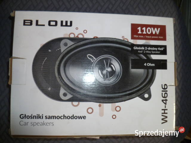 Głośniki samochodowe Blow WH4616
