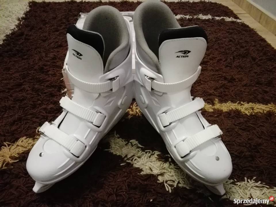 Łyżwy plastikowe NOWE rozmiar 42 Sporty zimowe