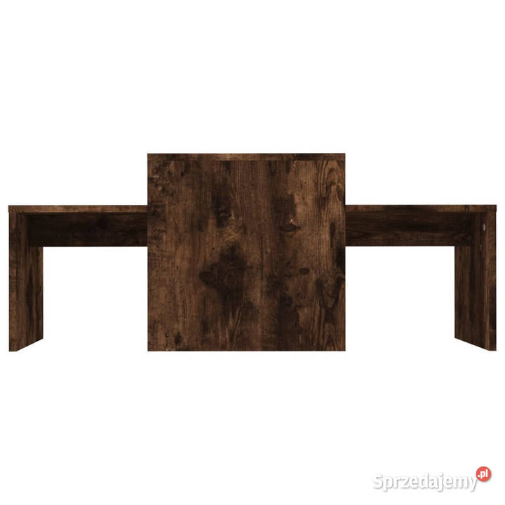 Stolik kawowy przydymiony dąb 100x48x40 WM815546 Warszawa