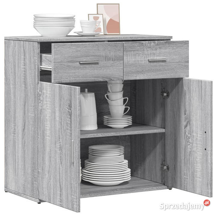 Szafka szary dąb sonoma 79x38x80 materiał Dom i Ogród mazowieckie