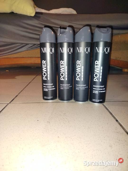 Nowe lakiery do włosów Niuqi XXL 400ml i Niuqi Akcesoria do włosów