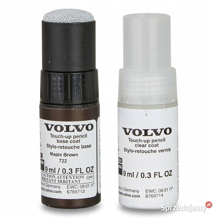 VOLVO lakier sztyft mazak zaprawka Maple Brown Gadgety motoryzacyjne Bielany Wrocławskie