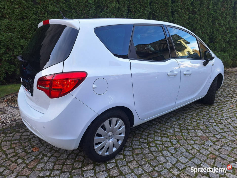 Opel Meriva 14 Turbo Design Edition II 2010 podgrzewane fotele Opel Siewierz