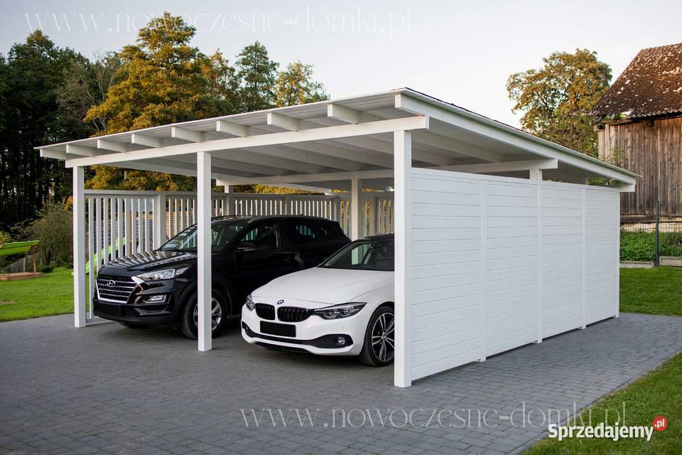 Wiata samochodowa drewniana Verona XL 6x6 Toruń sprzedam
