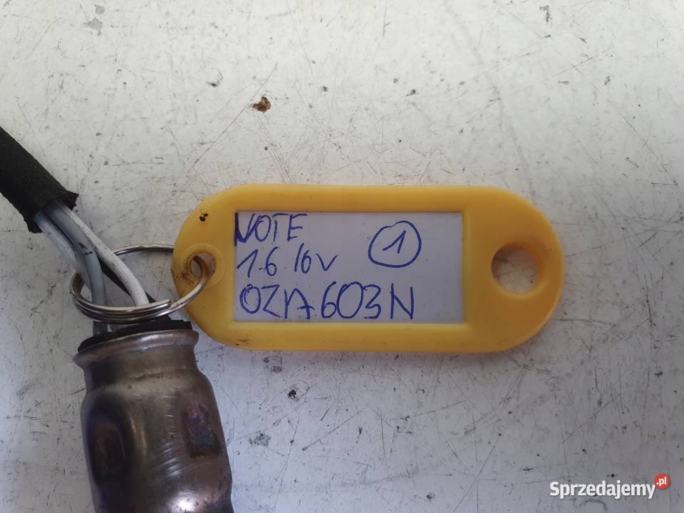 Nissan Note 16 16V SONDA LAMBDA OZA603N Sondy lambda Chełm
