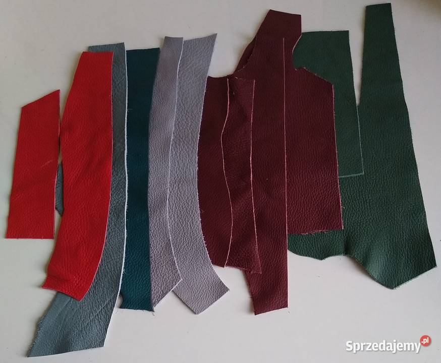 Skóra 313 g Licowa Włoska średnie i małe kawałki Gdańsk