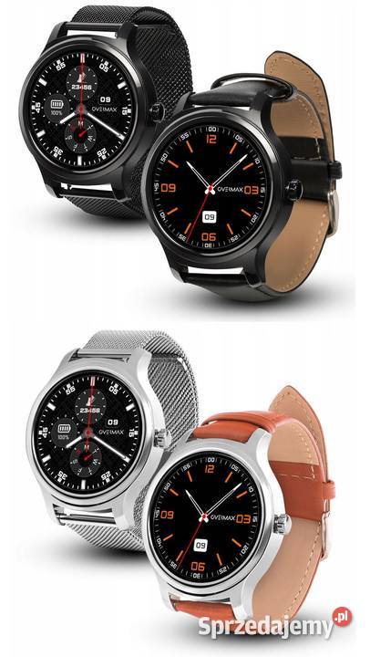 ZEGAREK SMARTWATCH OVERMAX TOUCH 26 KROKOMIERZ Zegarki i Biżuteria podlaskie
