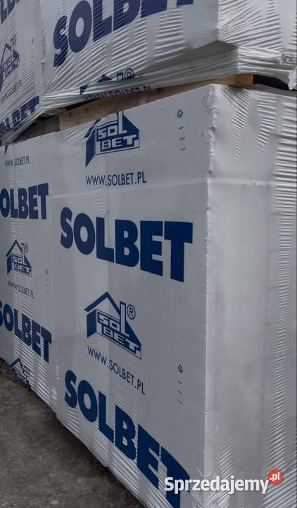 Bloczek pustak biały SOLBET beton komórkowy HDS podkarpackie sprzedam