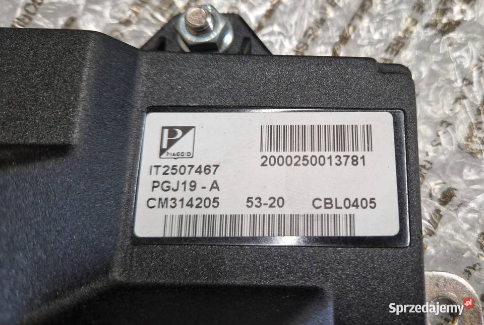 komputer Vespa Primavera Sprint 50 2021r Euro5 sprzedam