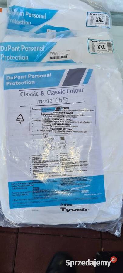 3 sztuki Kaftan ochronny TYVEK dolnośląskie Wiśniowa