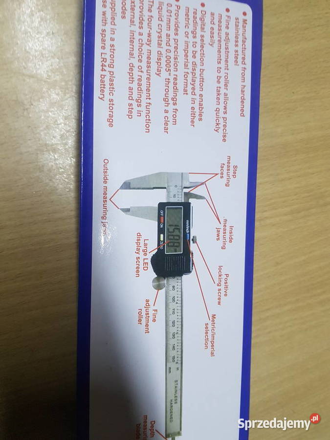 SUWMIARKA CYFROWA DIGITAL CALIPER 150MM 6 Głogowa