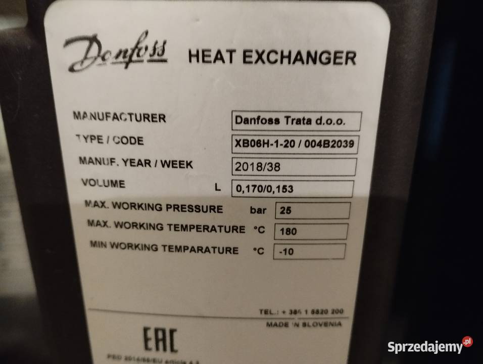 Węzeł cieplny Danfoss śląskie Wojkowice