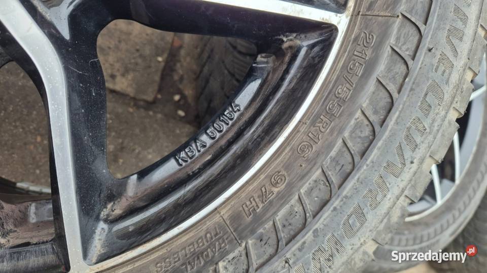 Felgi Anzio plus opony zimowe Bridgestone dolnośląskie Paszowice
