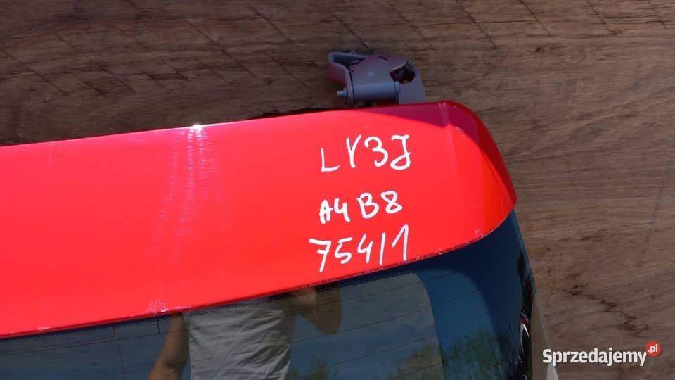 AUDI A4 B8 KOMBI KLAPA TYŁ LY3J Zbierkowo