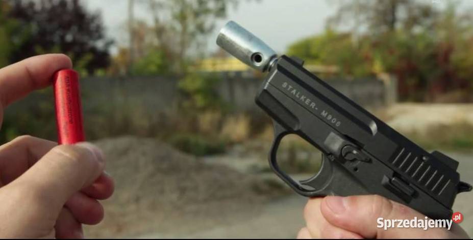 Pistolet hukowy alarmowo sygnałowy STALKER M906 Zamość