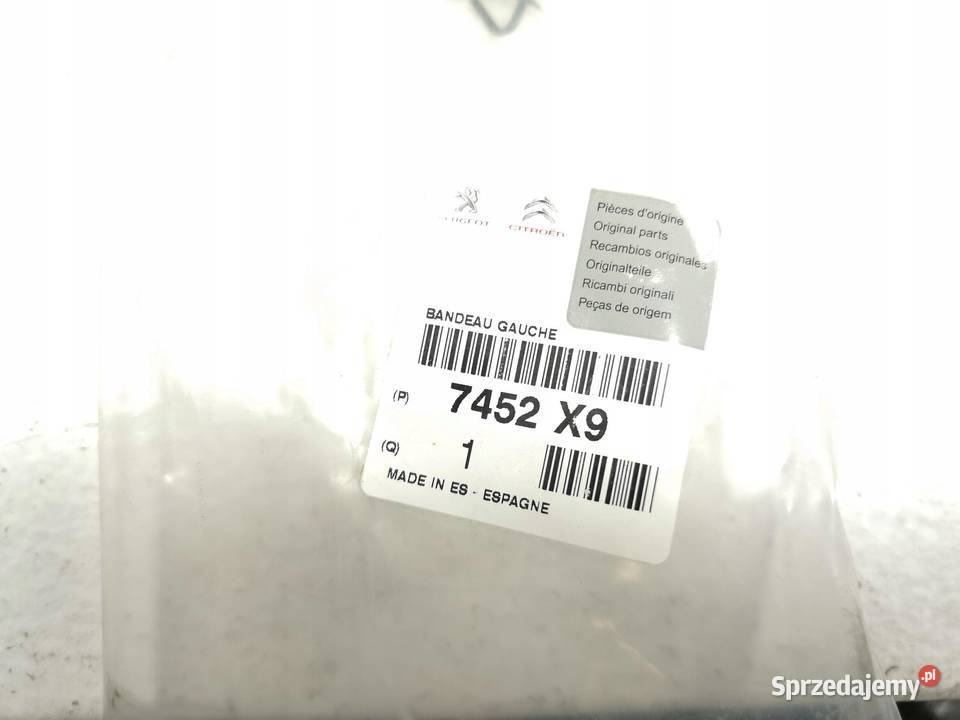 LISTWA ZDERZAKA PRAWY TYŁ CITROEN C3 0213 ORI sprzedam