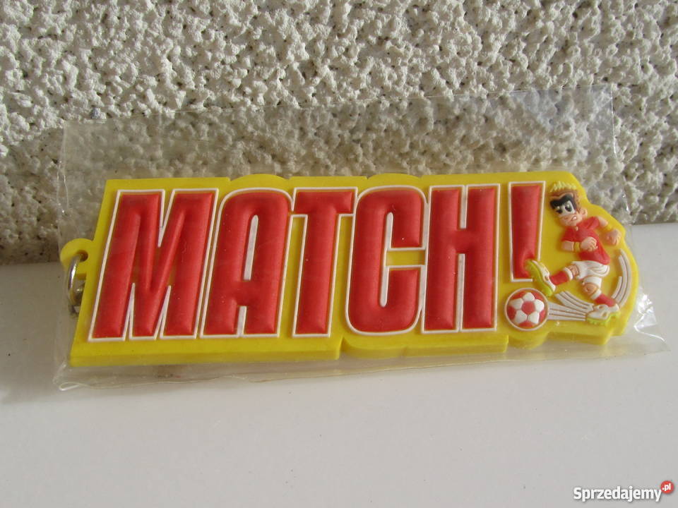 Brelok piłkarski z miękkiej gumy MATCH MECZ Olecko