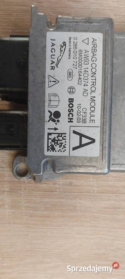Moduł sensor Airbag JAGUAR XJ X351 AW9314D374AD Szczecin