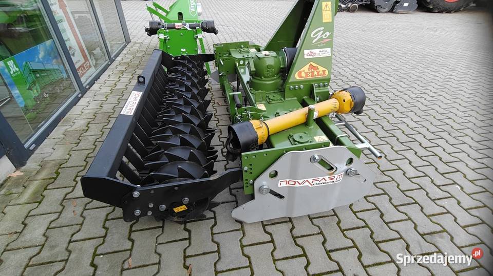 Brona aktywna CELLI sadownicza 2m z wałem packer nieuszkodzony łódzkie Rawa Mazowiecka