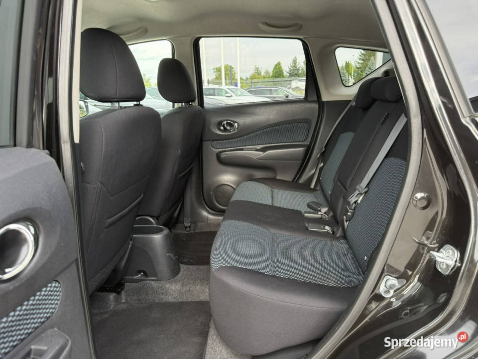 Nissan Note 15 dci 90 2015r tempomat bluetooth czarny Wrocław