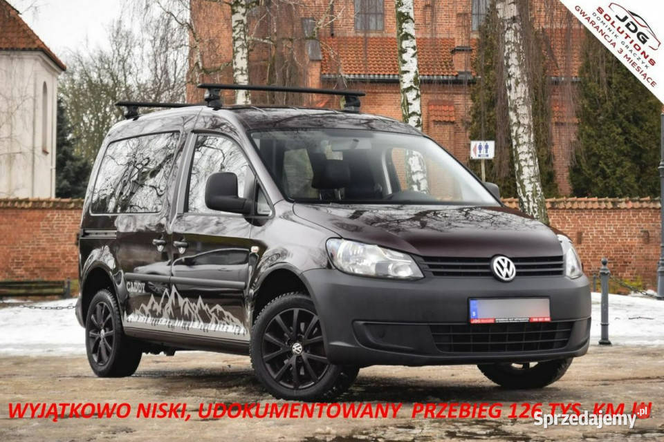 Volkswagen Caddy 20 MPI z nowym LPG Przebieg 126 aluminiowe felgi Sochaczew