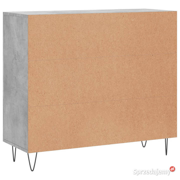 Szafka szarość betonu 90x34x80 materiał Warszawa