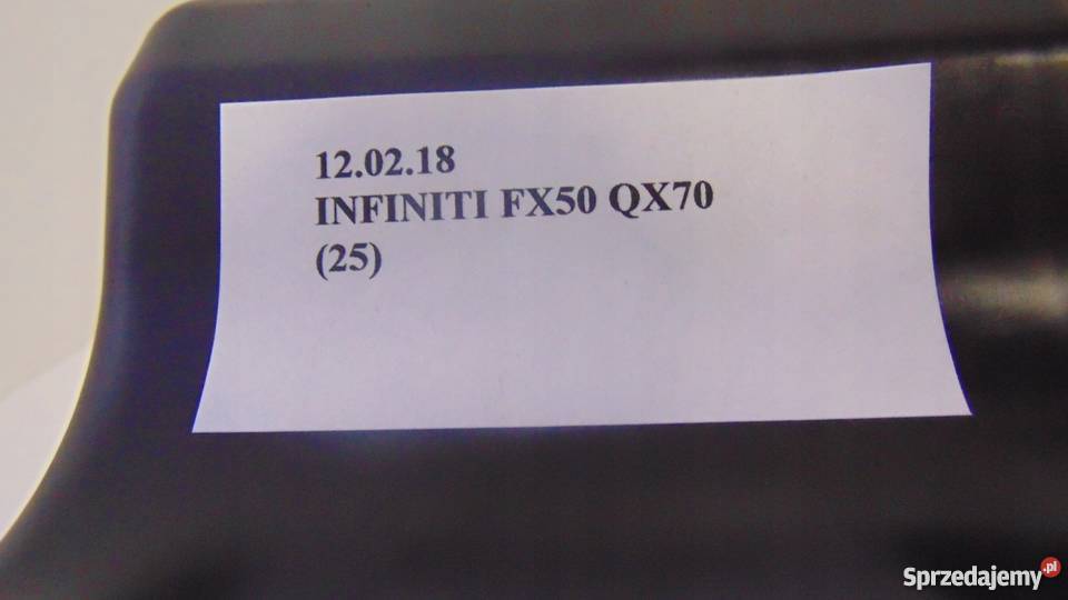 OBUDOWA FILTRA POWIETRZA INFINITI FX50 Silniki i osprzęt Nowy Tomyśl