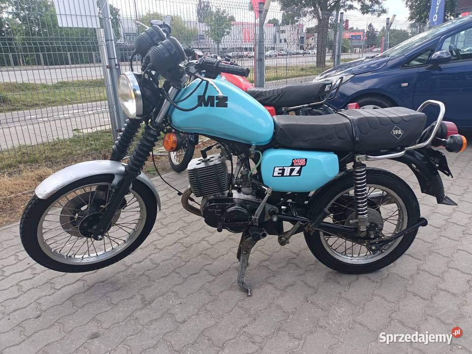 MZ etz 125 1987 sprawna dokumenty na katB nie 125cm3 Warszawa sprzedam