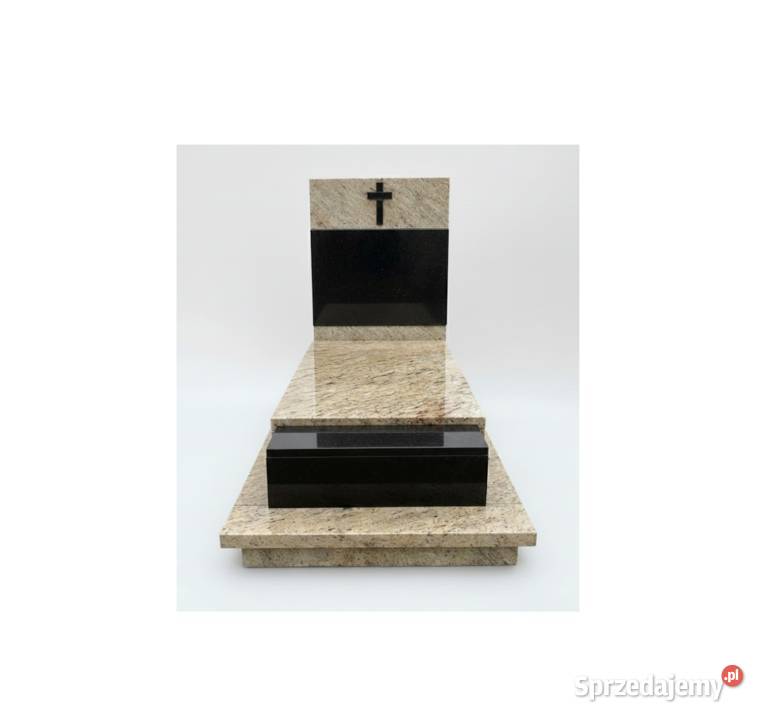 Nowoczesny Granitowy Nagrobek Pomnik 200x100 Milicz