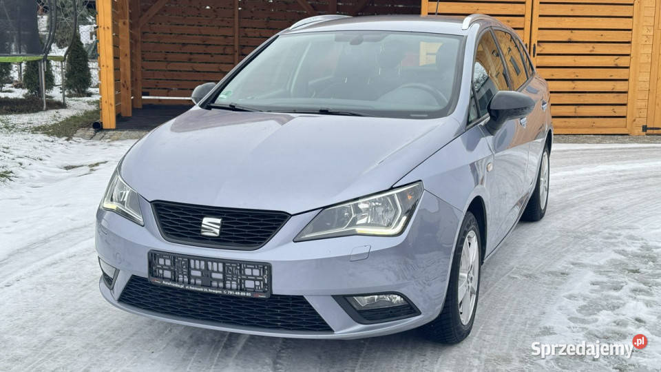 Seat Ibiza 12 Benzyna 90 MODEL LIFTOWY 2015 LED dolnośląskie Strzegom