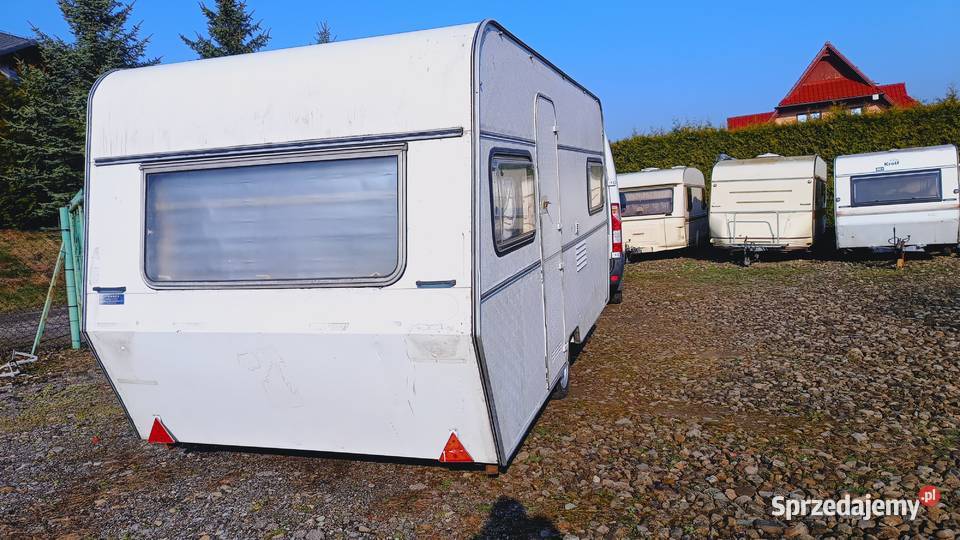 przyczepa kempingowa campingowa kemping DOMEK śląskie Międzybrodzie Bialskie