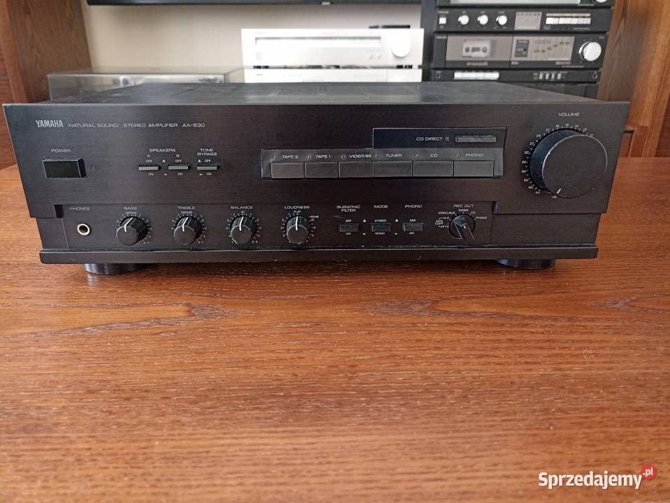 Wzmacniacz Yamaha AX530 używany przeglądzie