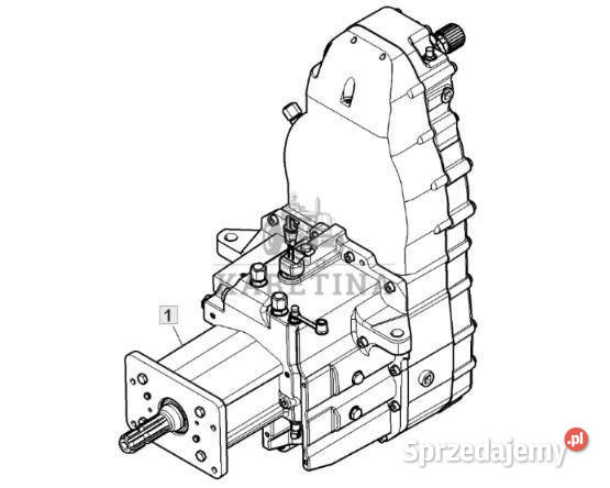 John Deere 7830 WOM PTO Kompletny Odbiór Mocy Jastrzębniki sprzedam
