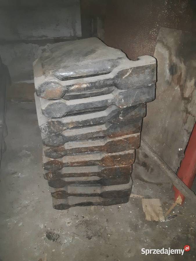 Obciążniki Zetor przód walizki 21 sztuka Osprzęt roboczy Rzeczniów