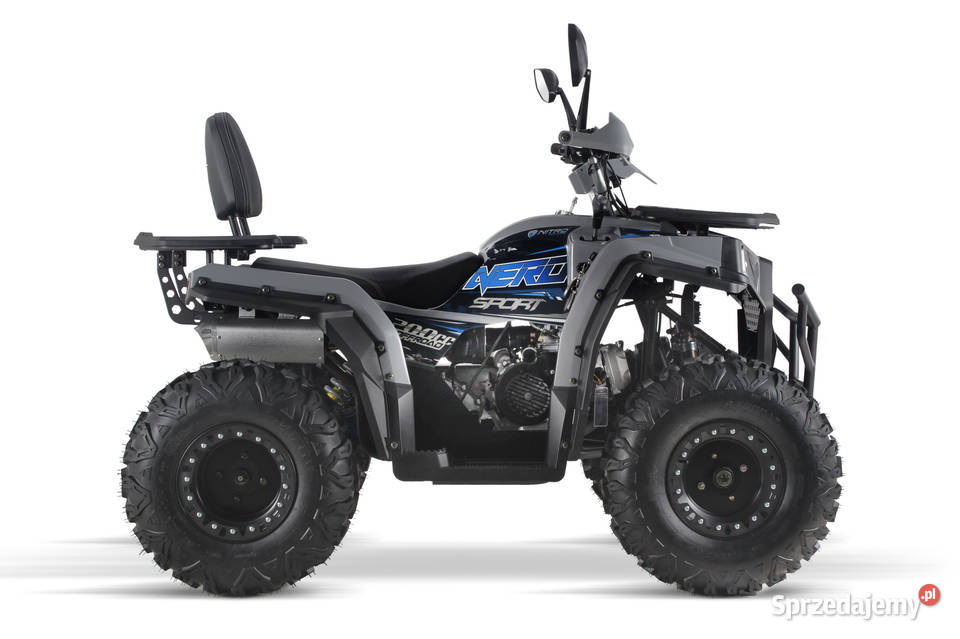 Quad Nero 200 cc maxi CVT RS10 Platin