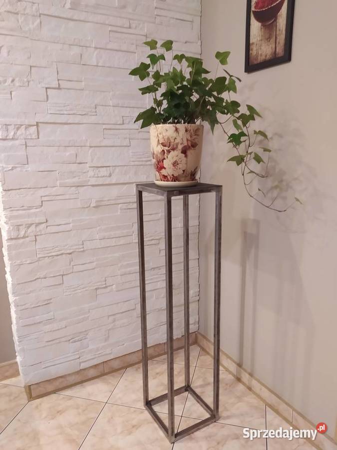 Stojak kwietnik metalowy 100 industrialny loft Akcesoria meblowe małopolskie Kraków