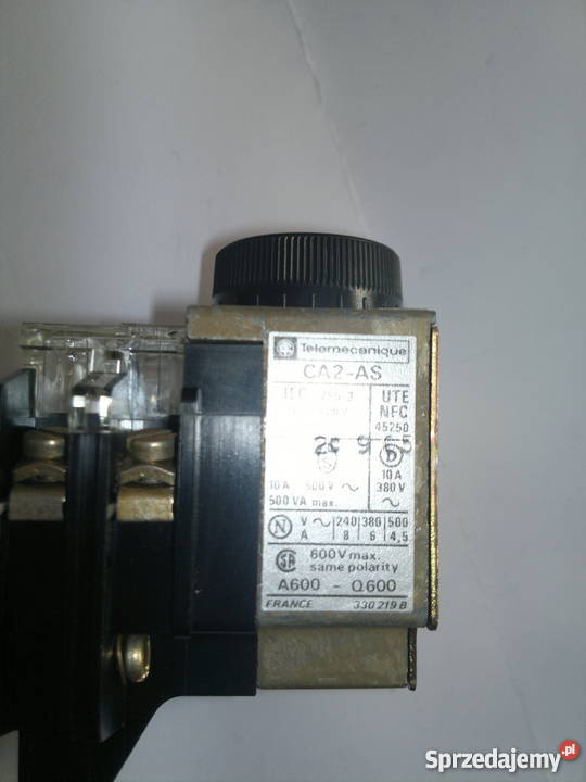 Przekaźnik Telemecanique CA2AS 22 02s 30s śląskie Dąbrowa Górnicza sprzedam