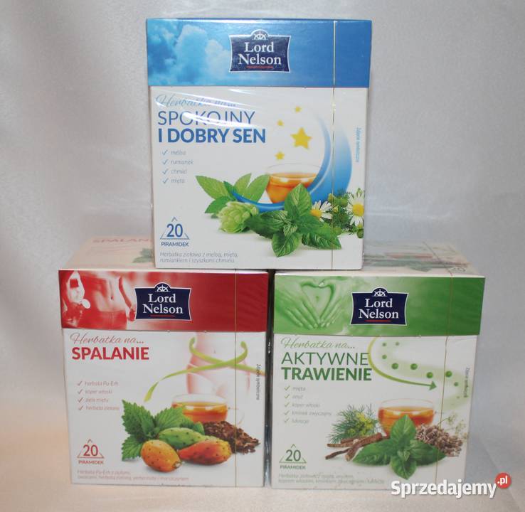 Herbata Lord Nelson na spalanie i aktywne Stare Miasto