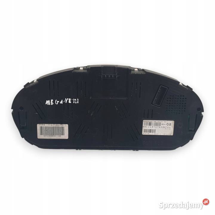 LICZNIK ZEGARY 248107628R Renault Megane III 16 Chełm