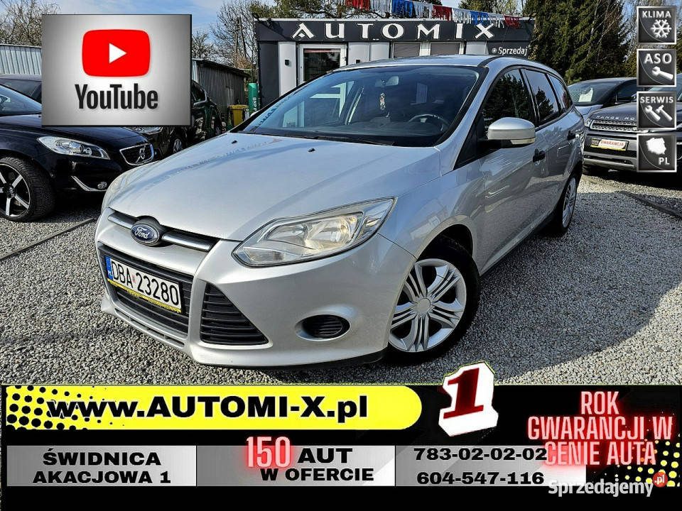 Ford Focus Oszczędny 16 tdci 95 z GWARANCJĄ na 1 Świdnica