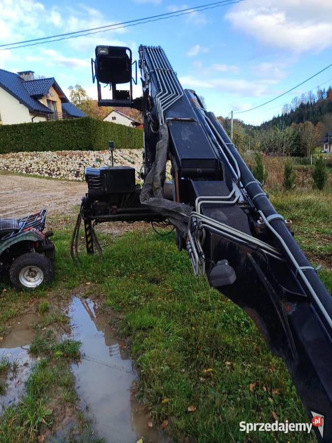 Dzwig hds Hiab 144k sterowany radiowo komplet z Pozostałe Zakliczyn