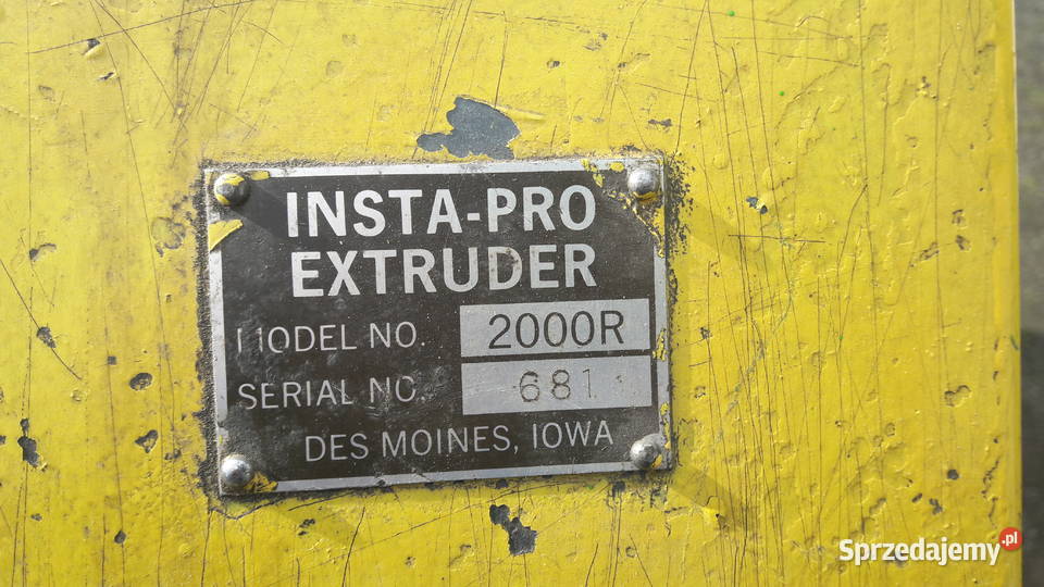 Ekstruder do zbożasoi Radzewo