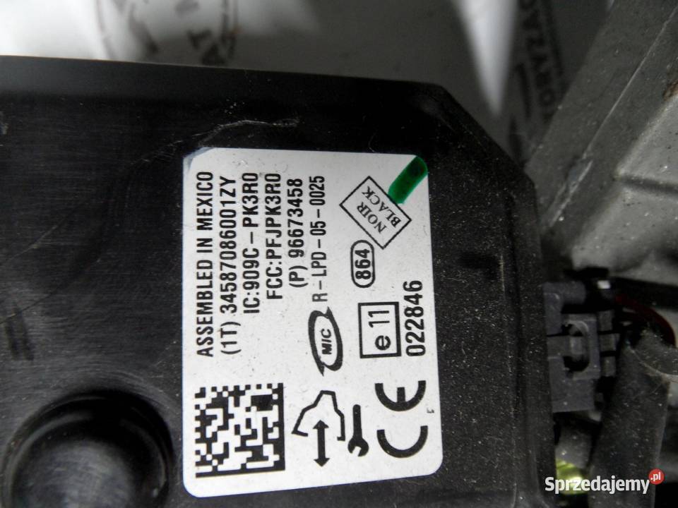 OPEL ANTARA 09r kolumna kierownicza stacyjka z