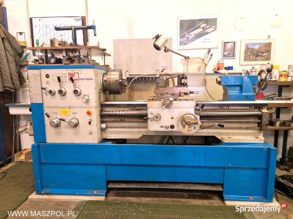 Tokarka uniwersalna DM 1000 A KNUTH FALOWNIK