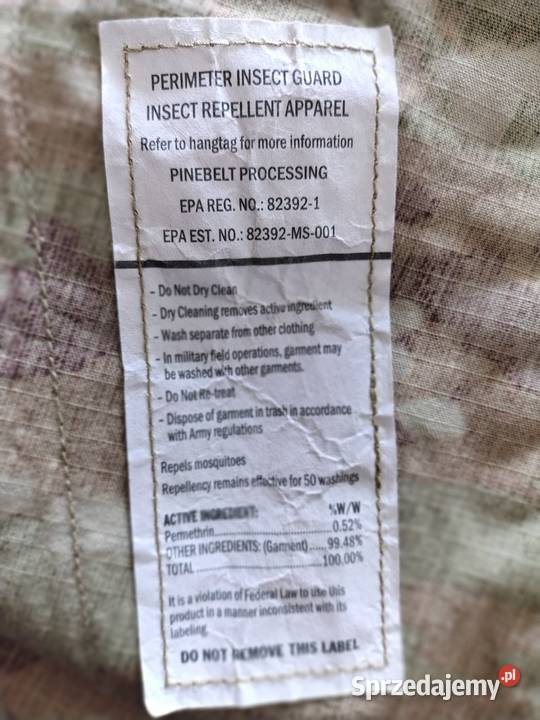 Bluza multicam US ARMY Small Regular Biała Podlaska