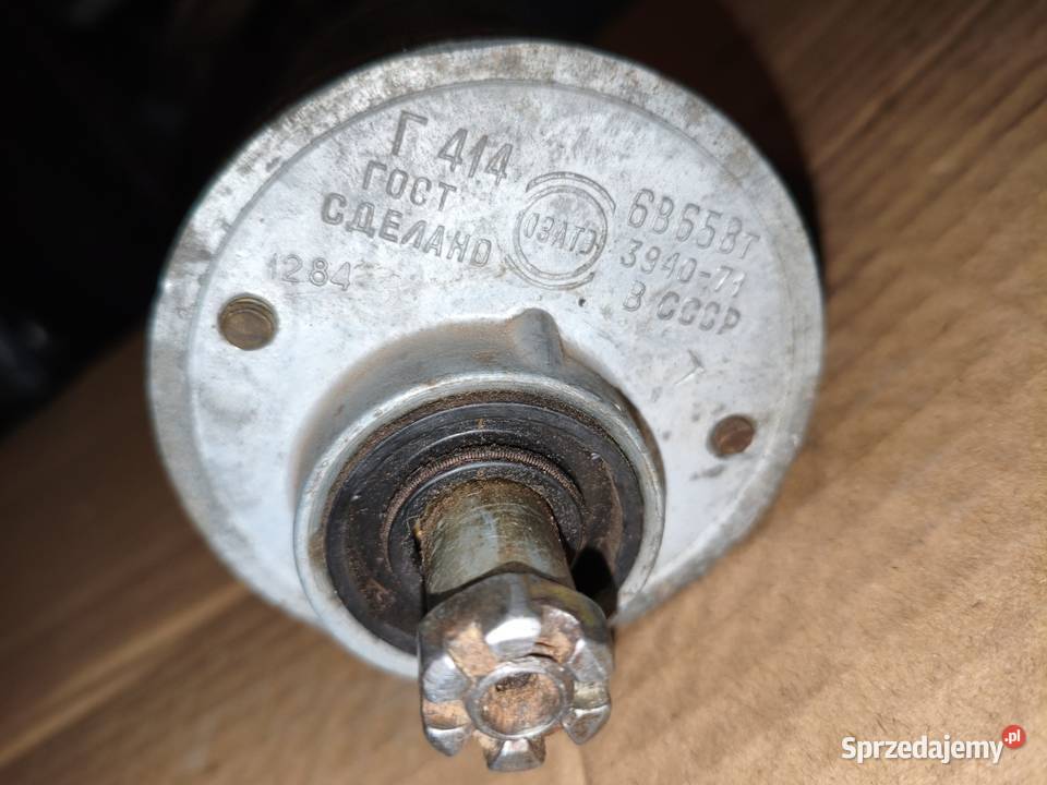 Prądnica G414 6v Dniepr MT K650 K750 M72 Ural Leszno