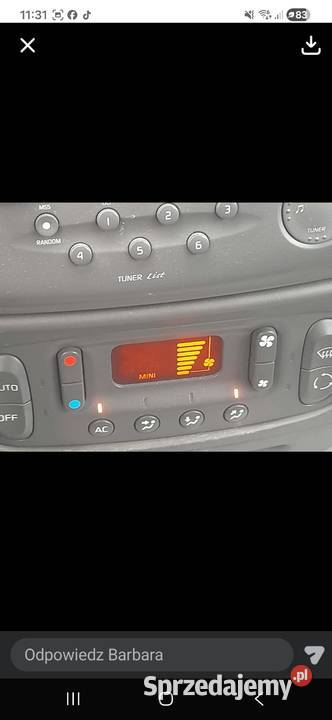 Renault Scenic 16 16v 2001 Rok produkcji 2001 Ostrów Mazowiecka sprzedam
