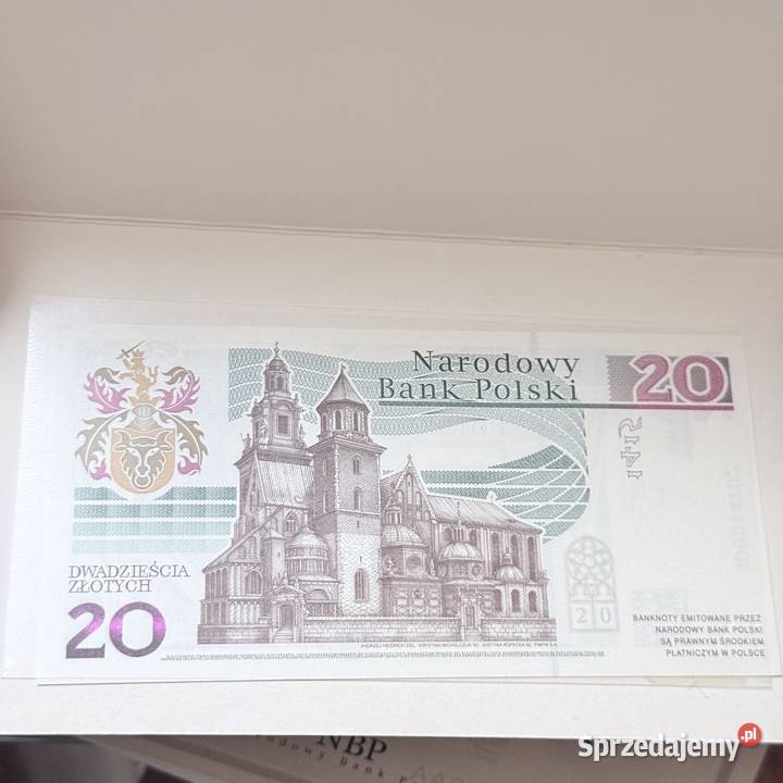 Banknot kolekcjonerski 20 Jan Długosz 1415 Śrem sprzedam