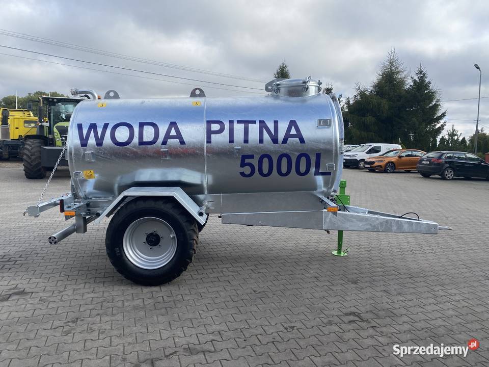 Beczkowóz do Wody Pitnej 5000 L Będzymin