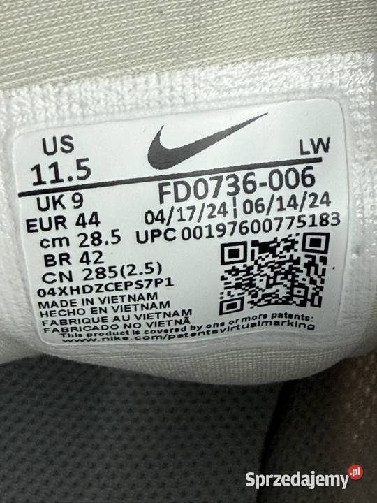 ButySneakersy Nike V2K Run FD0736006 mazowieckie